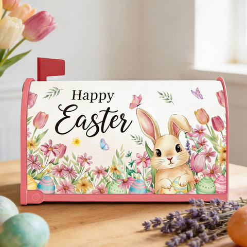 InIsaJace Easter mailbox cover durable outdoor material resists rain and dust.