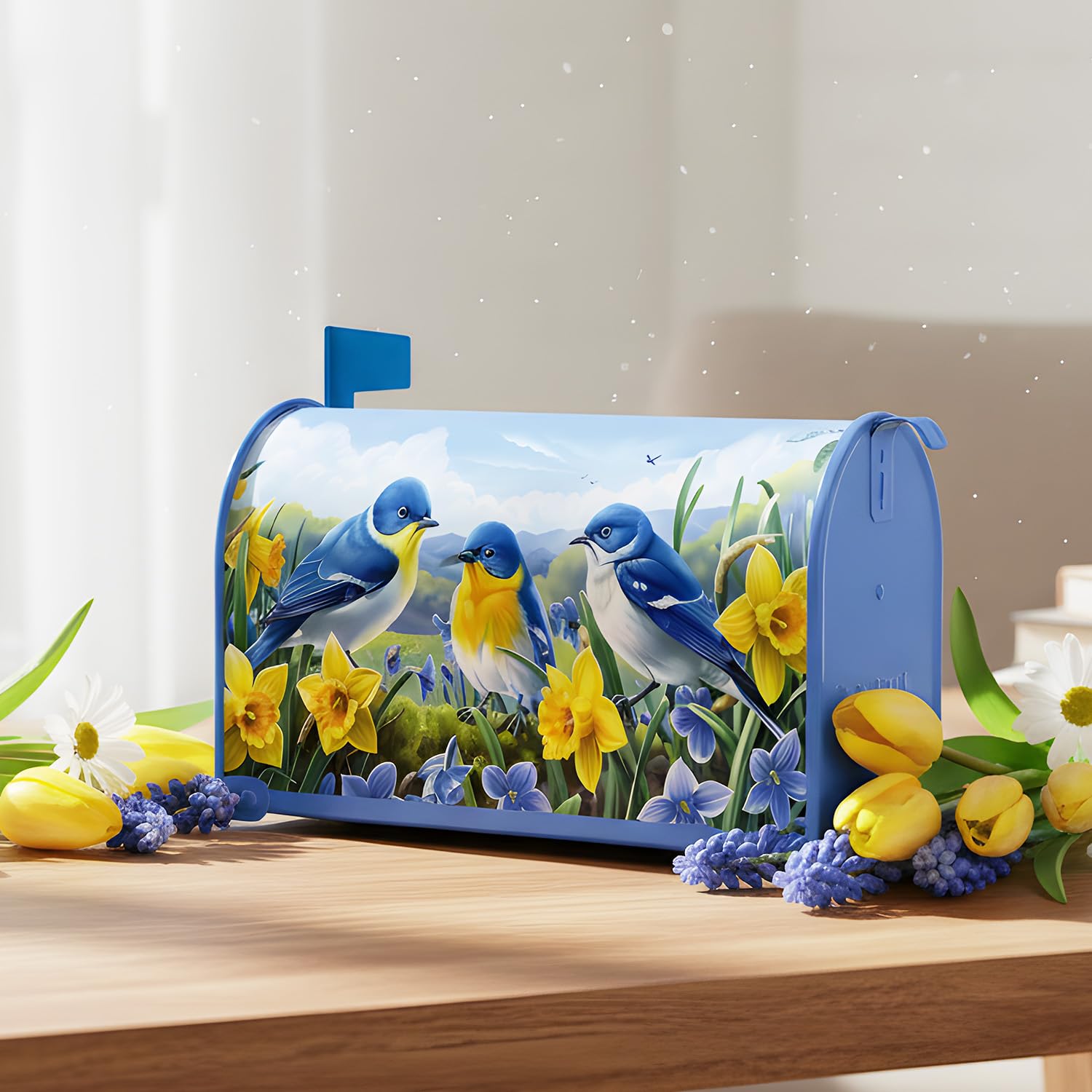 InIsaJace magnetic back enables easy on/off for seasonal refreshes.