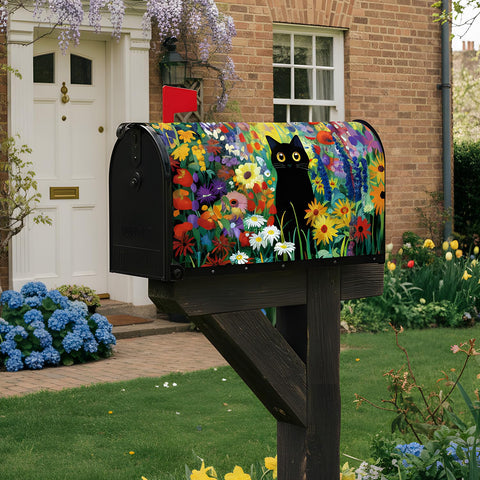 InIsaJace magnetic mailbox cover 21x18 inches provides quick, tool-free mailbox refresh.