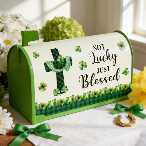 InIsaJace outdoor mailbox decor for garden or yard celebrations