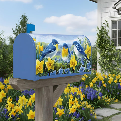 InIsaJace outdoor-ready mailbox cover withstands weather for garden decor.