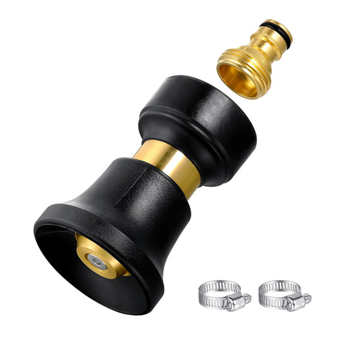 Iniscape ergonomic-rubber-grip-nozzle showcasing non-slip comfort during long use.