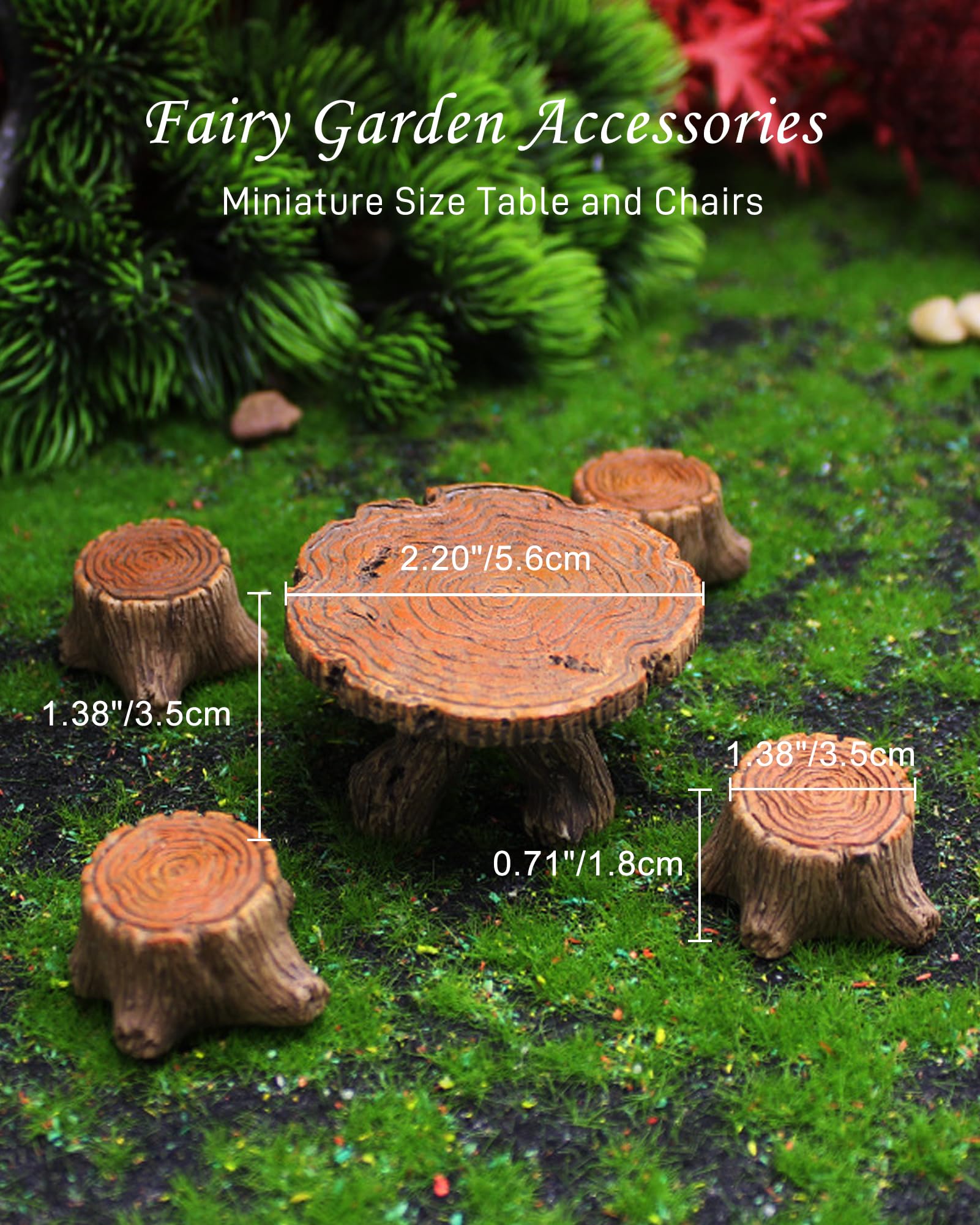 Inkaove miniature stump-1 detail showing rustic texture for micro-landscape setups.