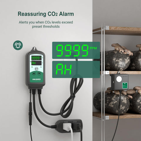 ICC-510 control panel with precise CO2 tuning