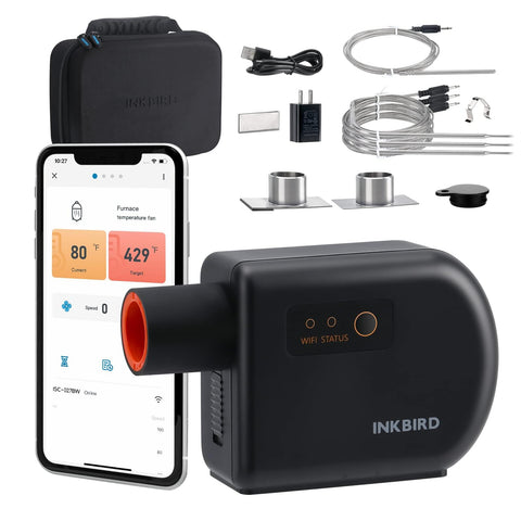 Inkbird ISC-027BW wireless thermometer and monitor for precise grilling