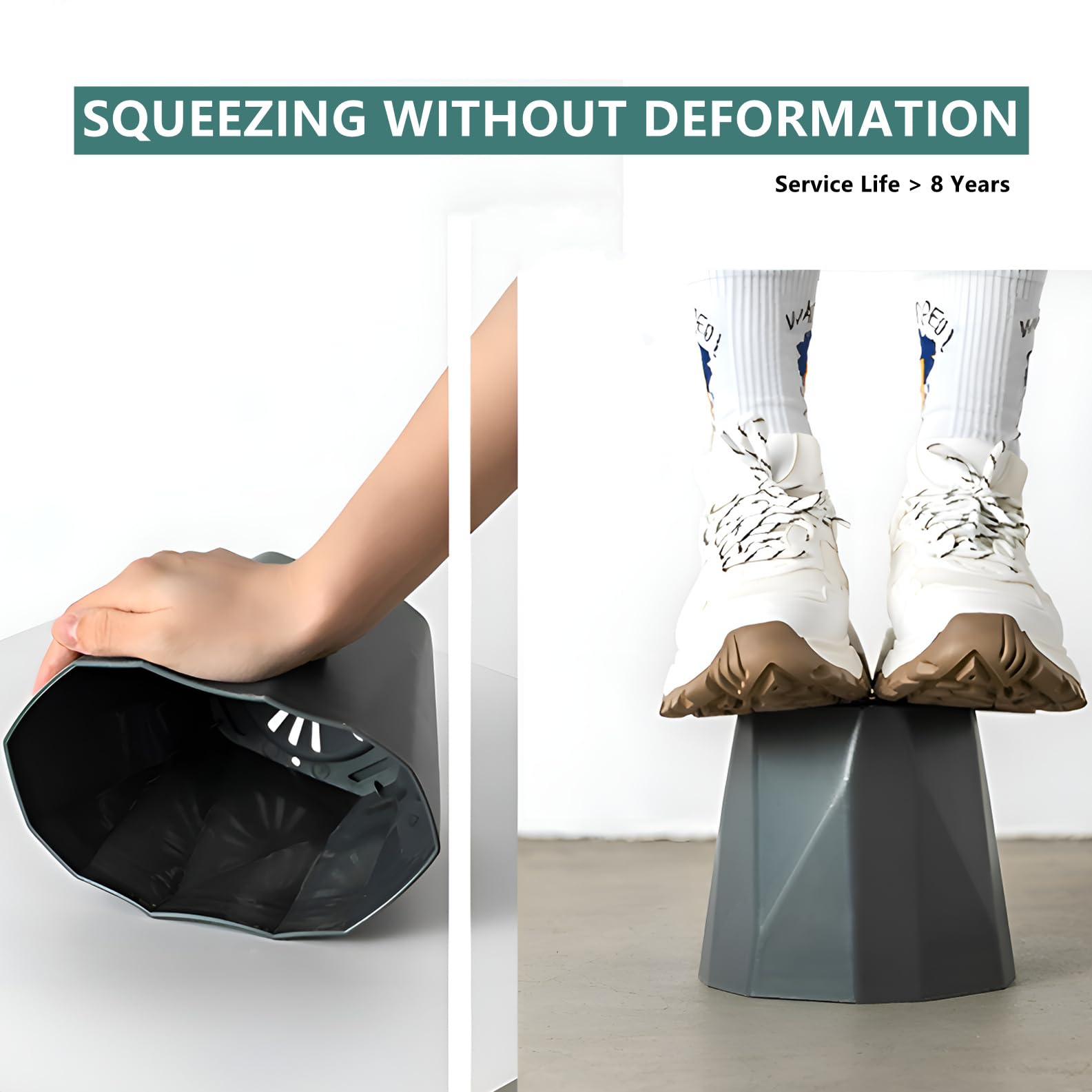 InmeRun 5-inch pot standing stably on a table surface.
