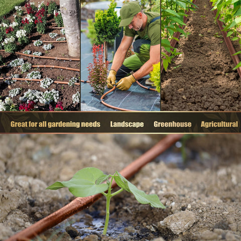 Innconee durable tubing suitable for raised beds and flower boxes.