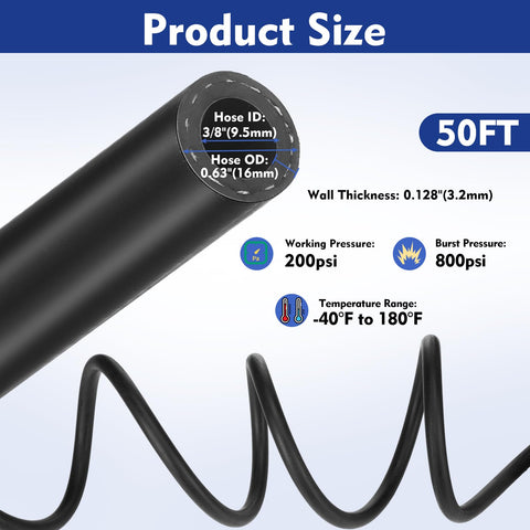 Innconee spray hose end-connection showing secure fittings for reliable setup.