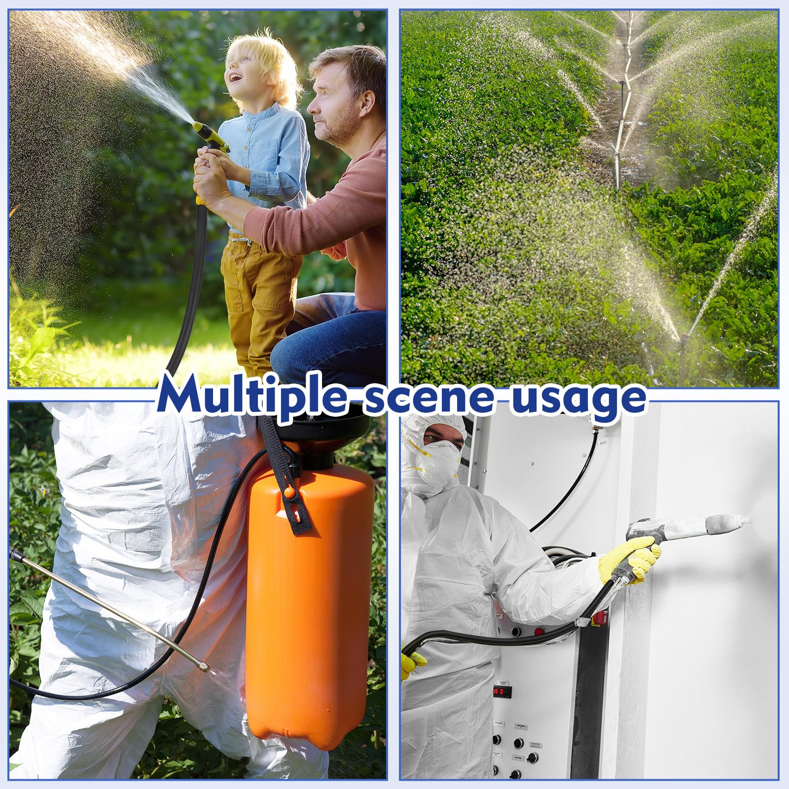 Innconee spray hose demonstrates wide temperature flexibility from cold to hot.
