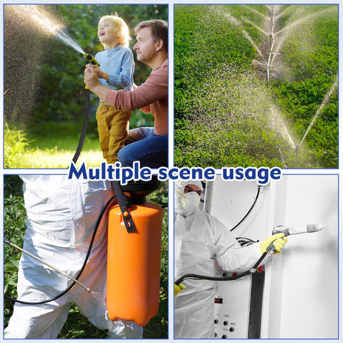 Innconee spray hose demonstrates wide temperature flexibility from cold to hot.