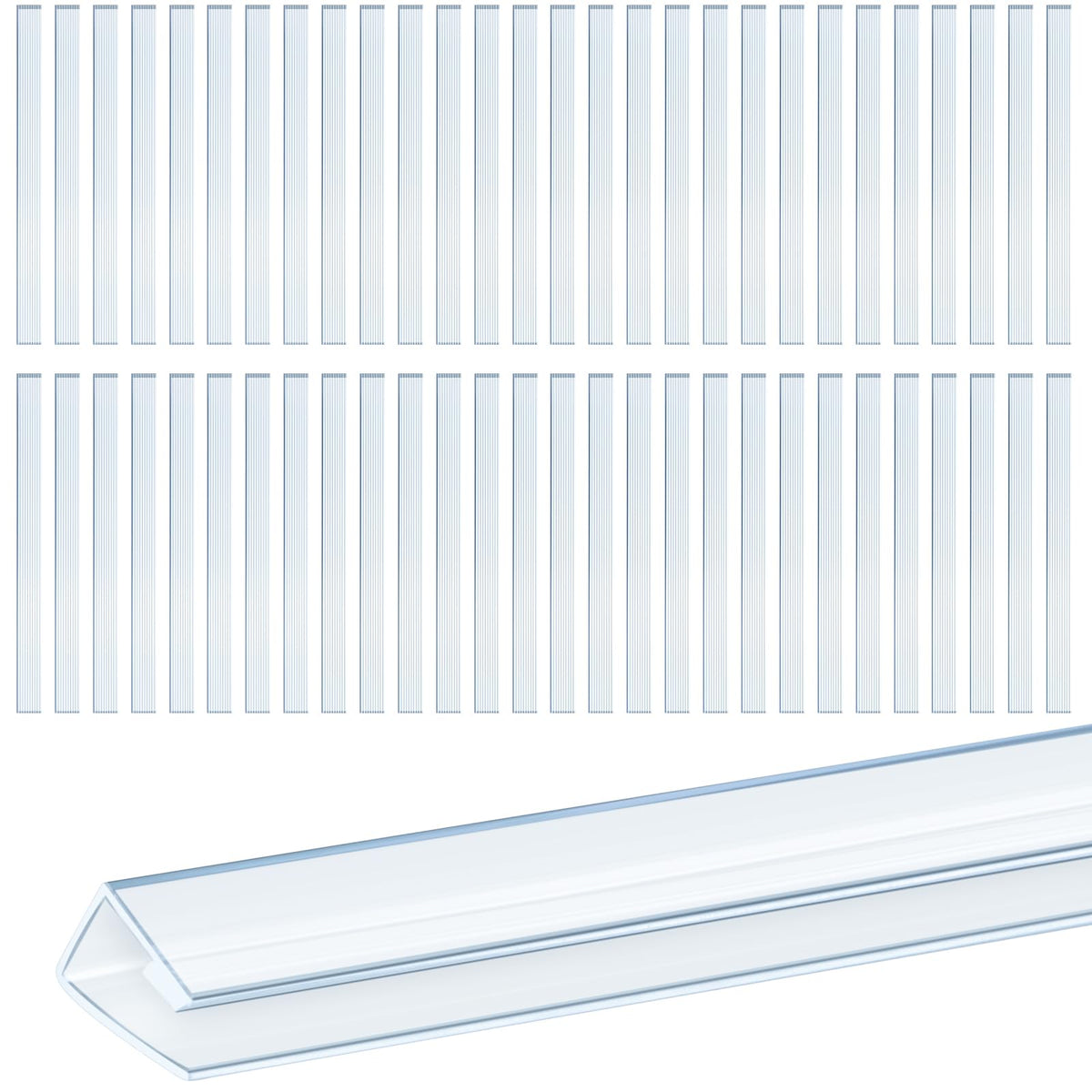 Innconee U-connector profile 2ft fits 6mm panels for sturdy greenhouse joins.
