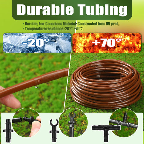 Innconee UV-resistant polyethylene drip line for outdoor durability