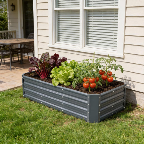 INNO STAGE durable outdoor garden bed designed for vegetables and herbs.