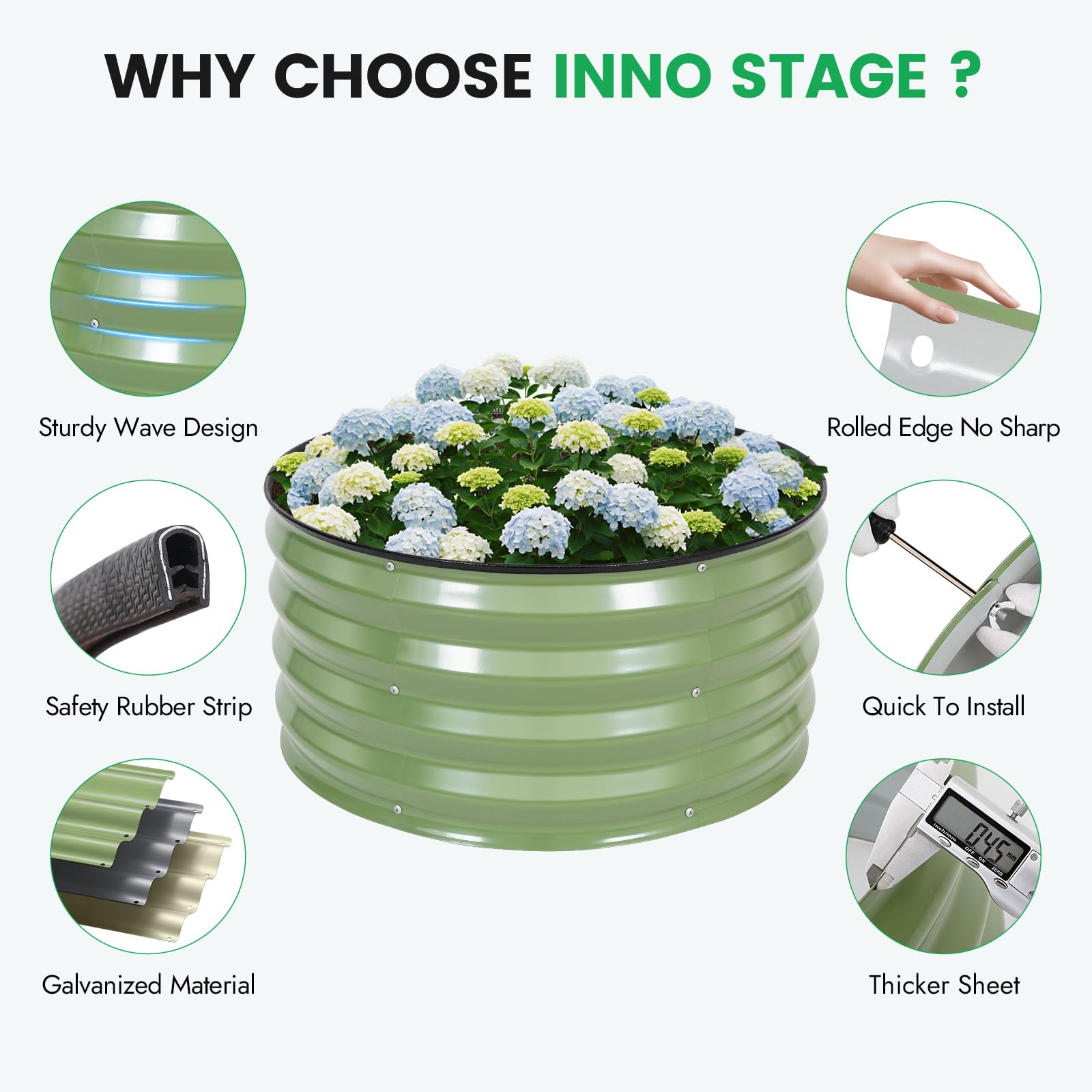 INNO STAGE easy-assembly tools included for quick setup
