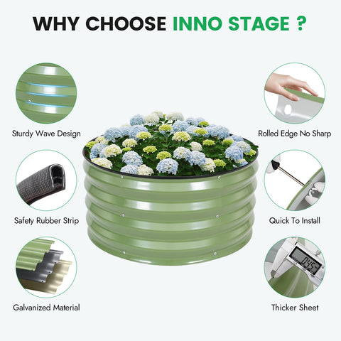 INNO STAGE easy-assembly tools included for quick setup