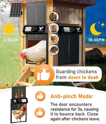 INNOLAND high-capacity 3000mAh battery powering reliable door function in remote locations.