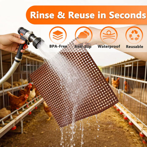 INNOLAND nesting pads easy to rinse, quick cleanup