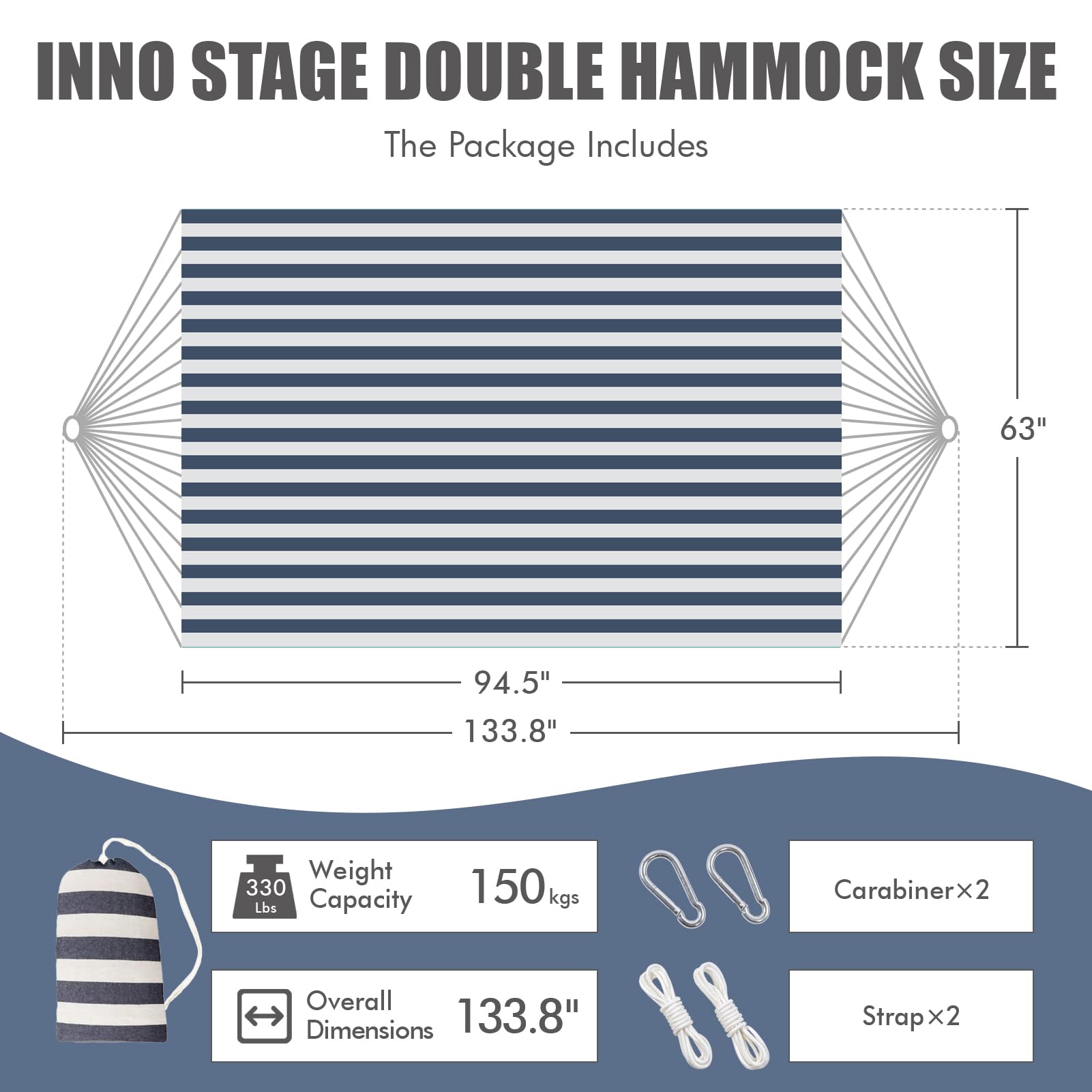 INNO STAGE carrying bag makes portability easy for travel lounging
