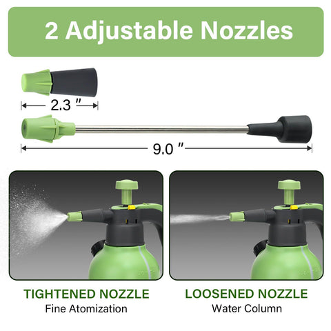 Ergonomic grip on INNOVJOPRO sprayer for comfortable extended spraying