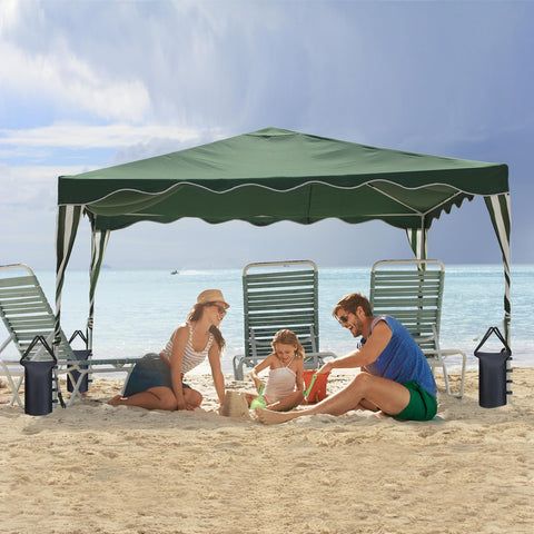 Inntop universal canopy weights provide adjustable stability for outdoor setups
