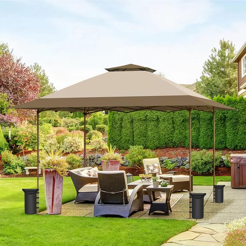 Inntop reusable weights protect outdoor furniture from gusts.