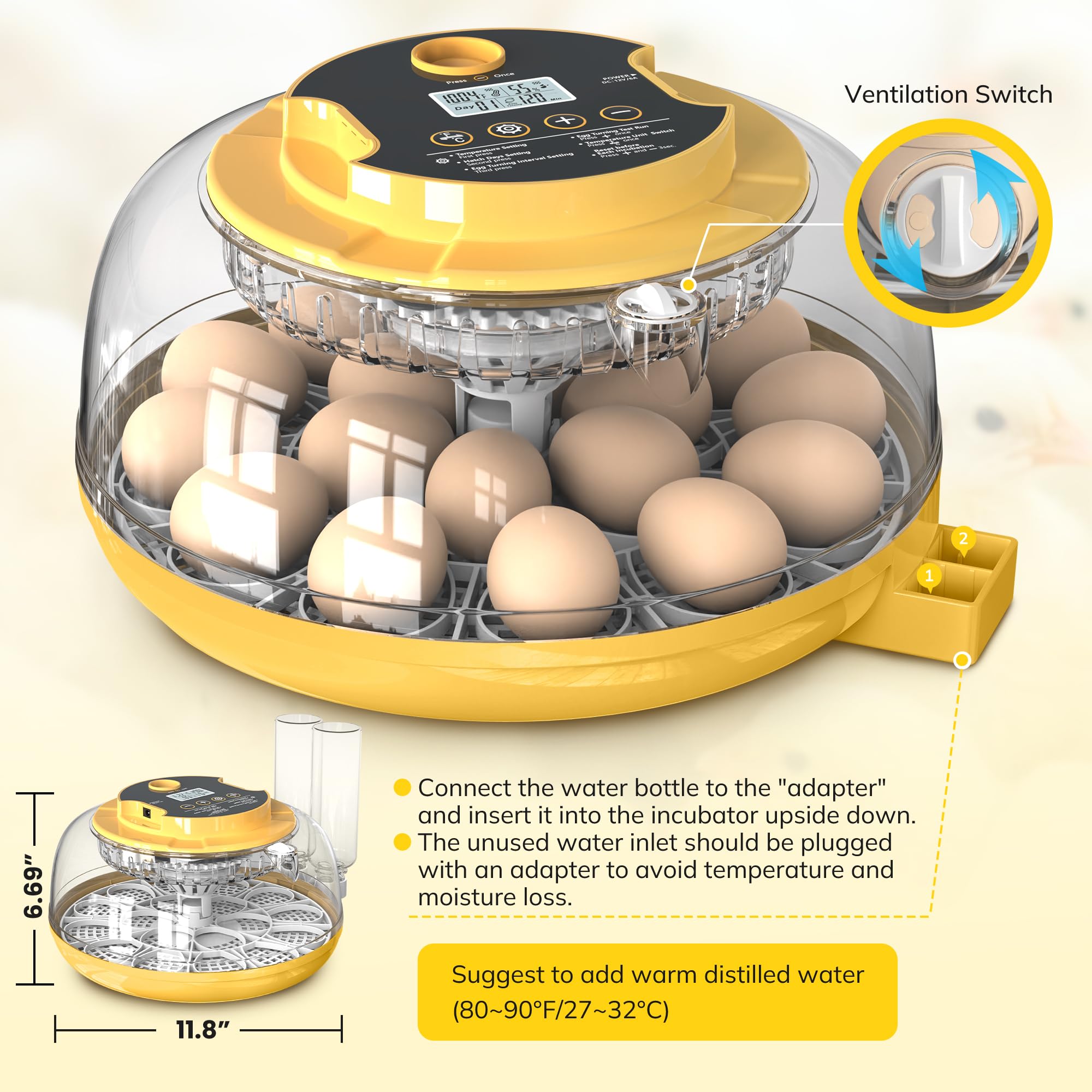 Innvello easy-clean design supports quick disassembly and sanitation