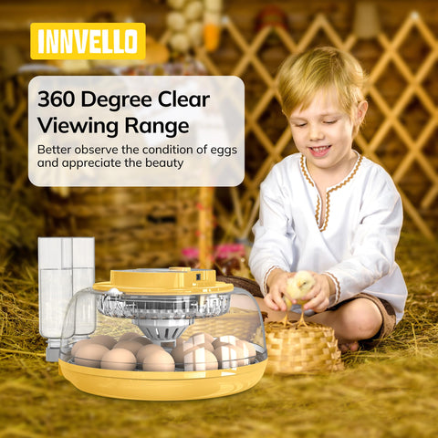 Innvello home hatchery setup for educational and hobby use