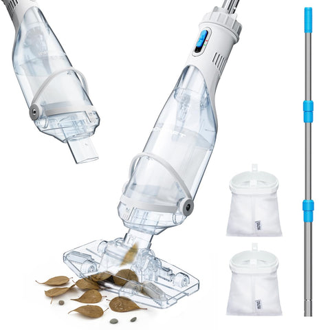 InoKraft pool vacuum head for above-ground cleaning with clear visibility