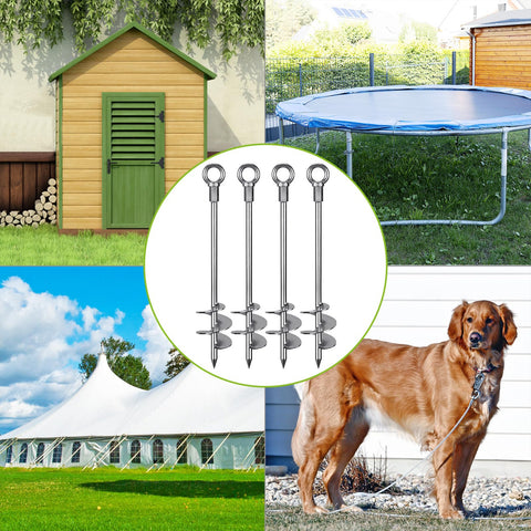 Insaga stable anchors for outdoor spaces, tents, and enclosures