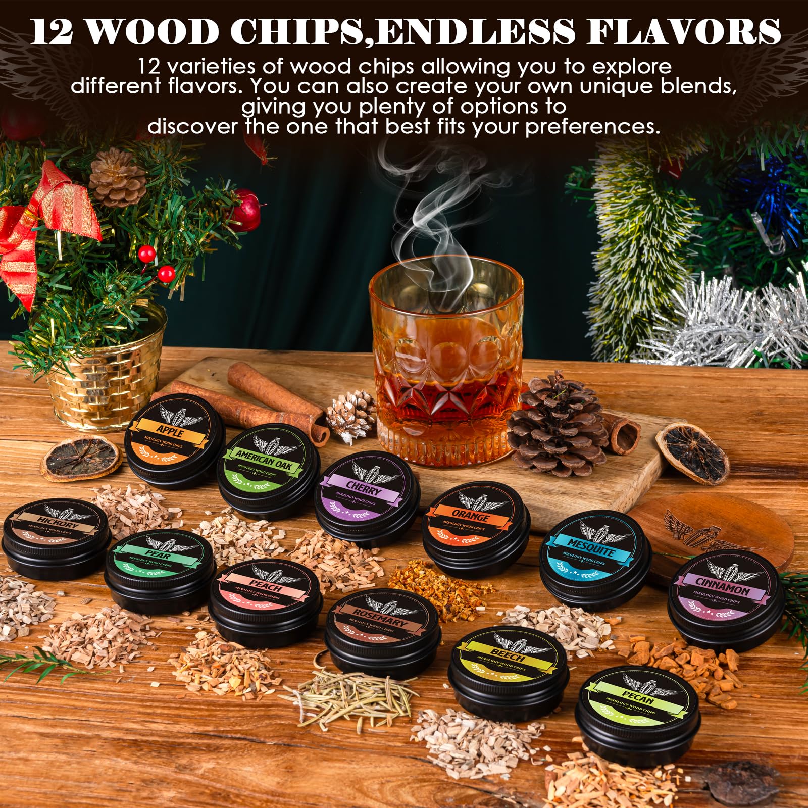 INSISART beech wood chips for clean smoke on delicate cheeses and fish