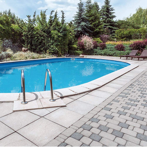 INSL-X pool paint roller in action ensuring even coverage.