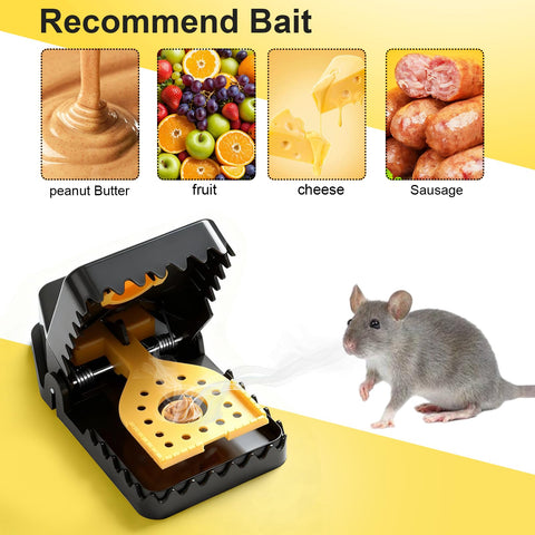 Insoma mouse trap indoor-outdoor use for versatile placement.