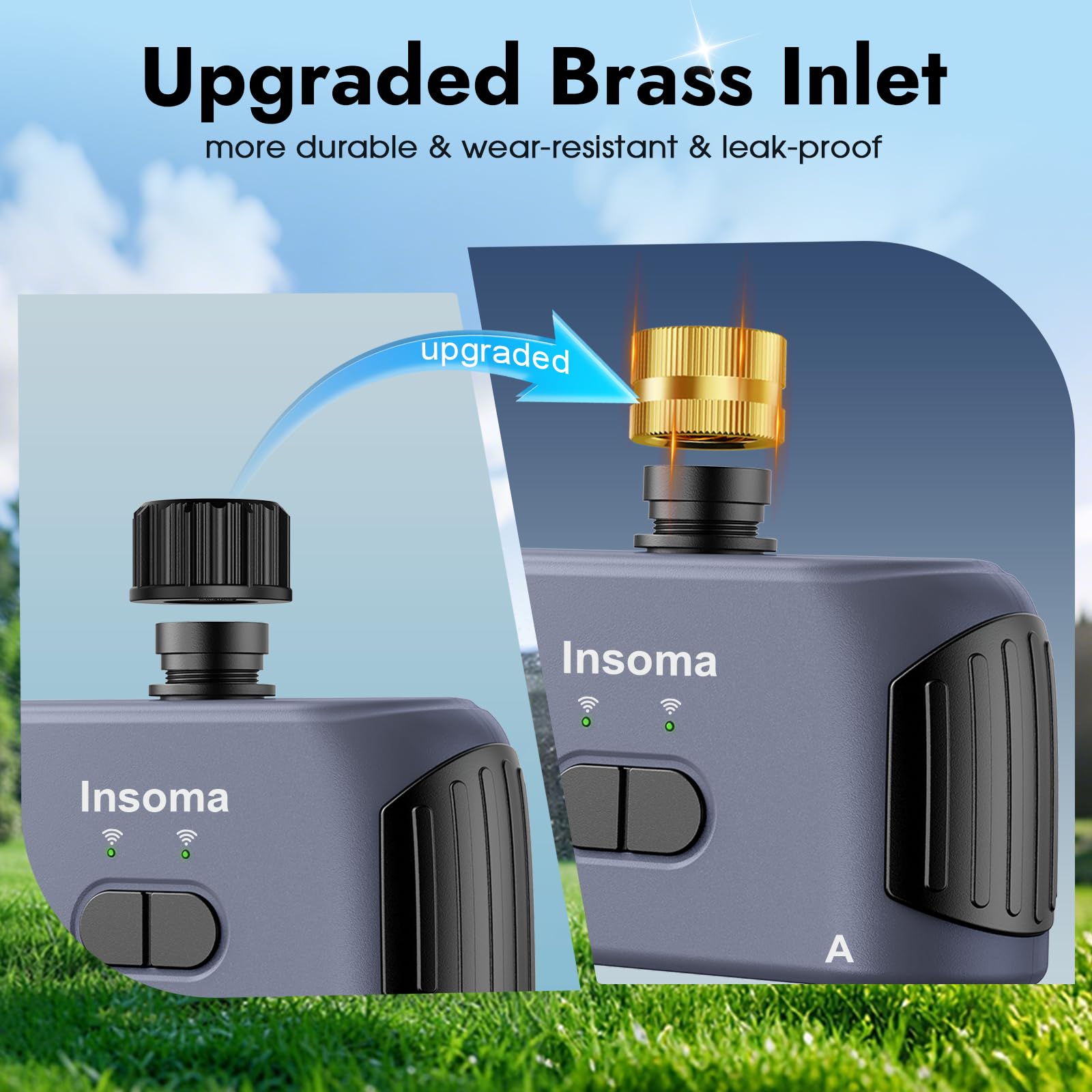 Insoma extendable system supports up to 32 timers via hub