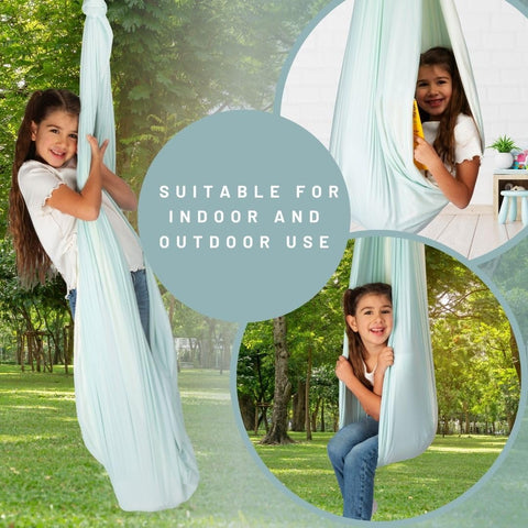 Inspire Innovations machine-washable fabric keeps swing clean
