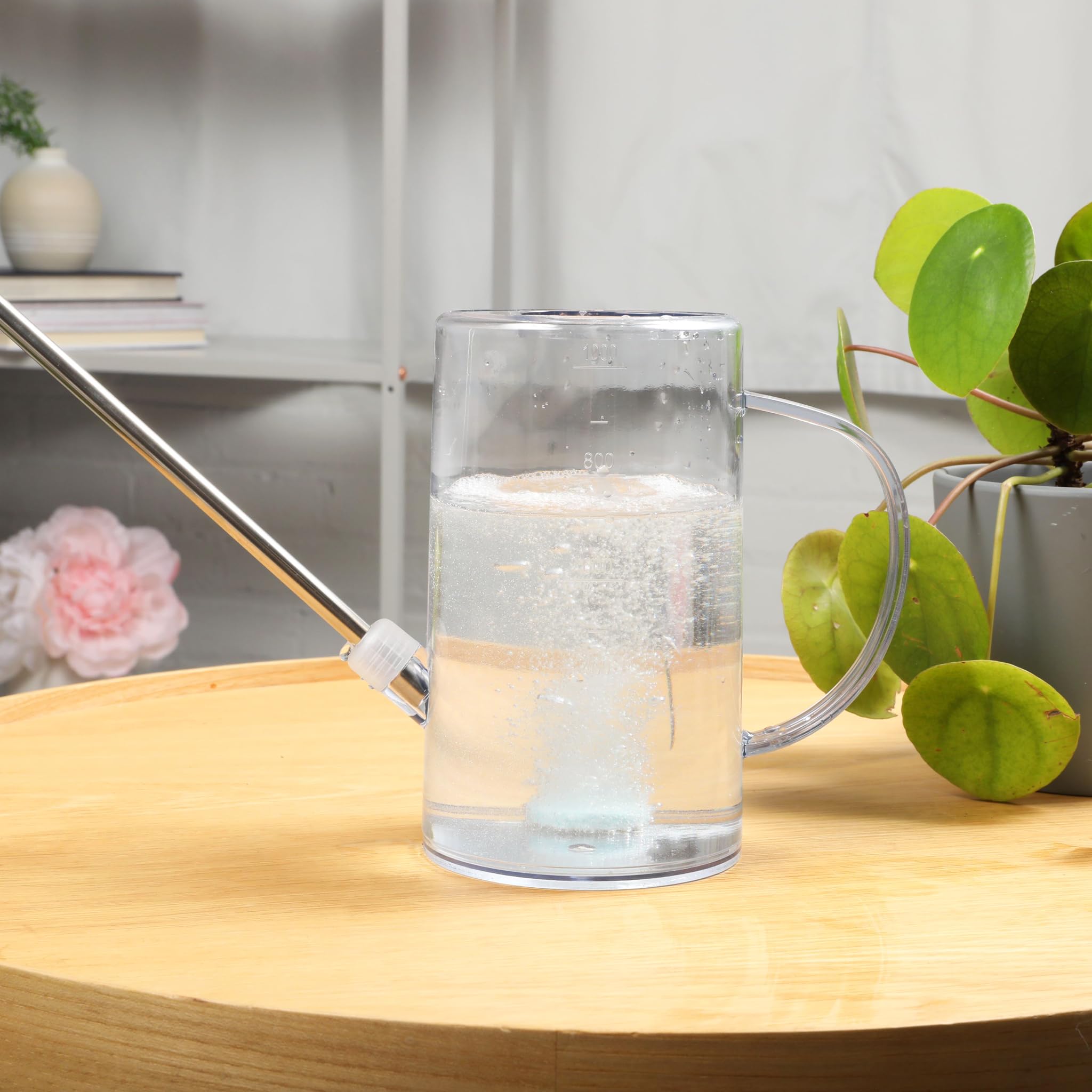 INSTANT BIOLOGICS 4-3-6 NP-K formula nourishes indoor greenery for balanced growth.