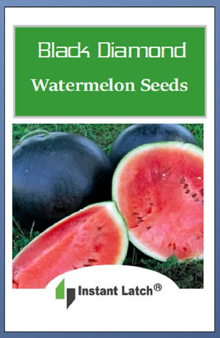 Instant Latch Watermelon Seeds for direct sow in warm-season gardens.