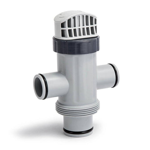 Intex 11872 dual split hose plunger valve exterior for easy water flow control and maintenance.