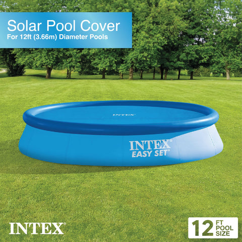 Intex 28012E cover protecting debris to keep water cleaner