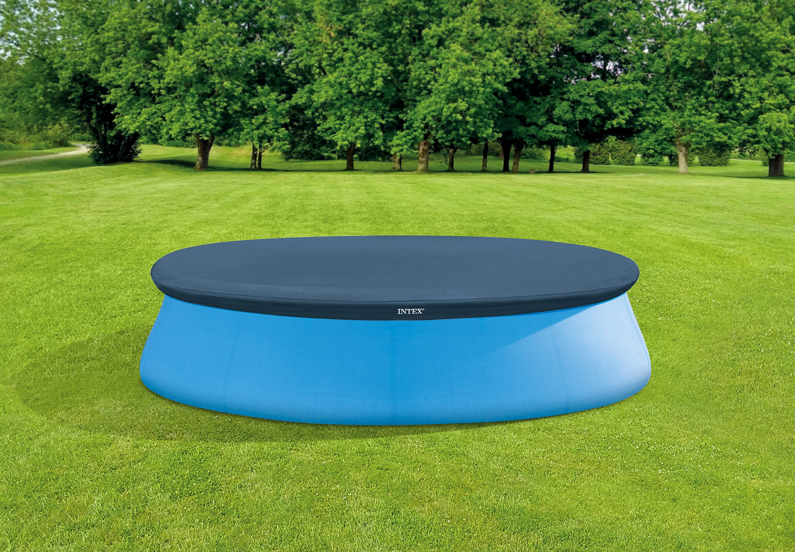 Intex 28021E rope tie secures cover to keep it in place