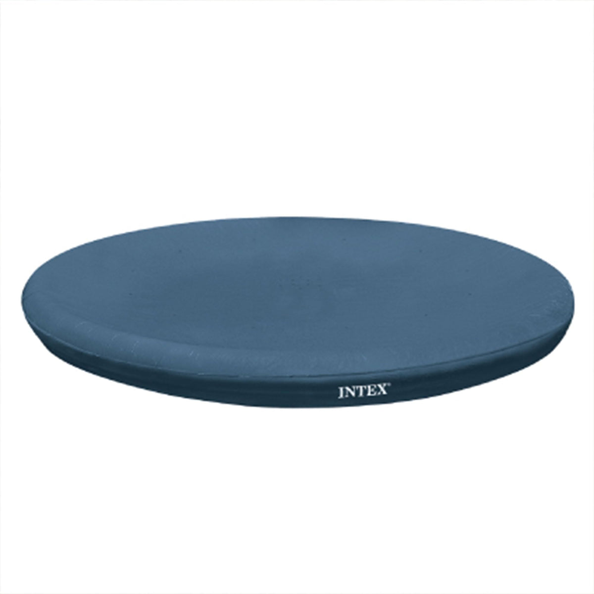Intex 28026E debris cover front view shows sturdy UV shield blocking leaves out