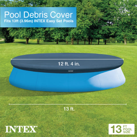 Intex 28026E debris cover UV-resistant material protects pool from sun damage