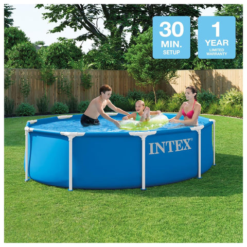 Intex 28200EP frame details showcase triple-strong support and corrosion-resistant coating.