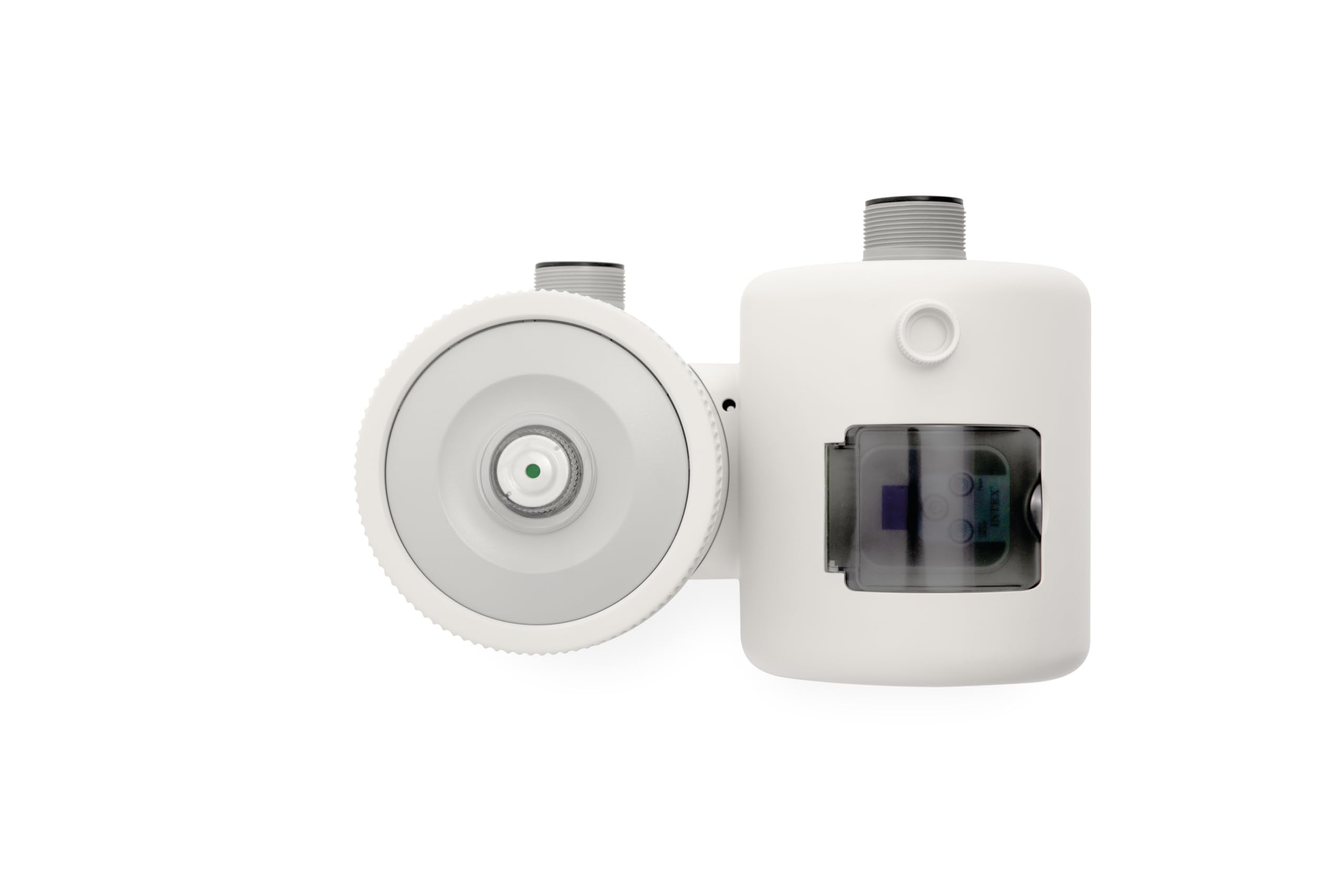Intex C2500 Krystal Clear hose connection illustrating easy installation