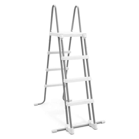 Ladder designed for 48-inch wall pools for proper fit.