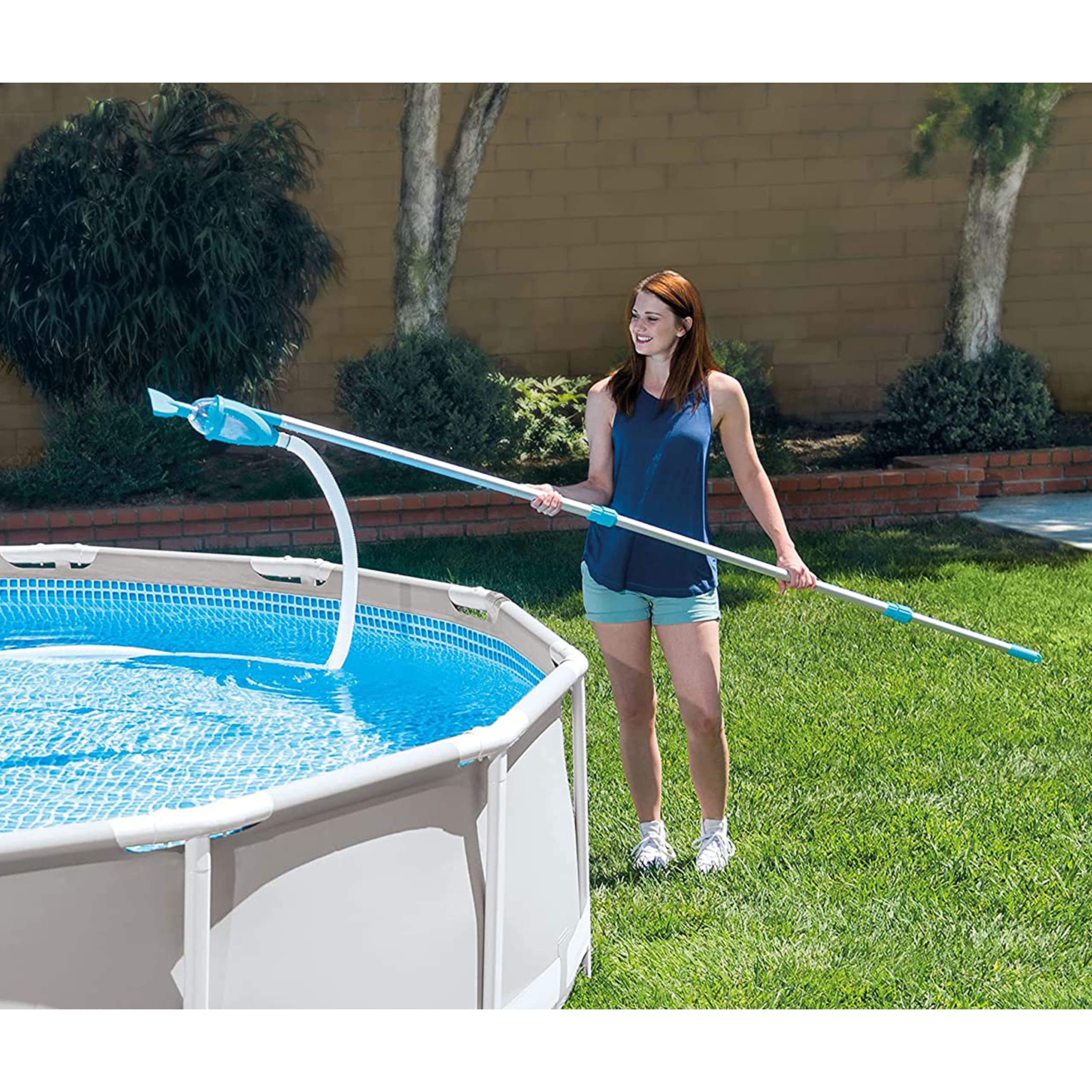 Intex kit includes quick-connectors for easy setup and tool interchangeability.