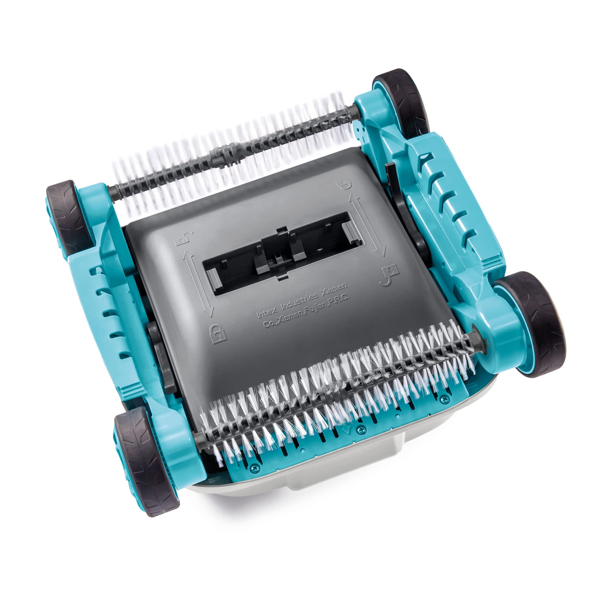 Intex Deluxe compatible with common above-ground pool pumps for versatility.