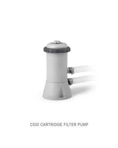 Intex Easy Set pool hydro aeration technology enhances circulation for clearer water.