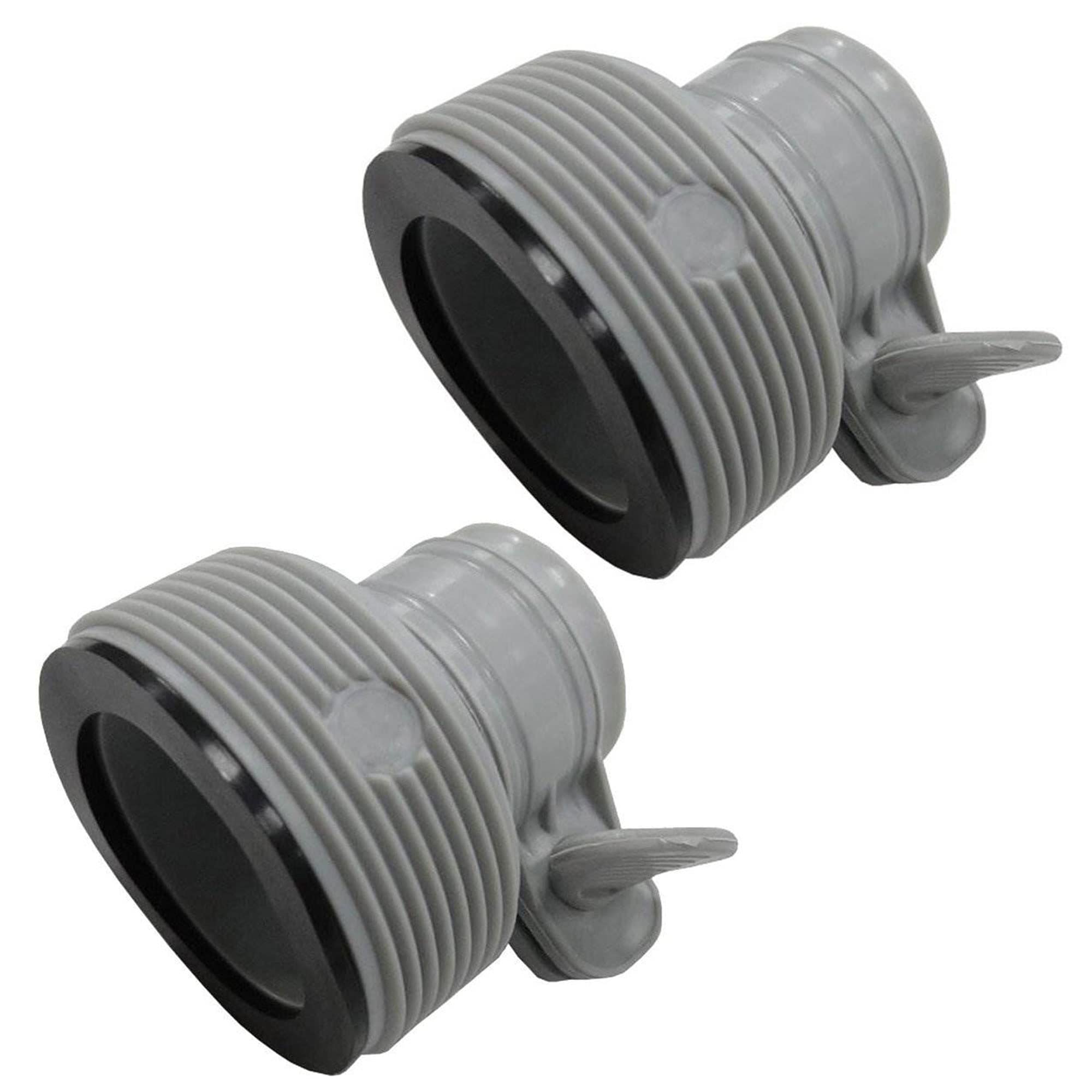Intex Hose Conversion Adapter B Kit pair supports upgrading pumps from 1000 GPH to higher capacity