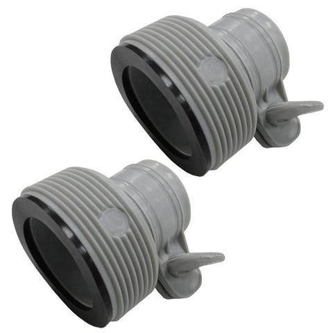Intex Hose Conversion Adapter B Kit pair supports upgrading pumps from 1000 GPH to higher capacity