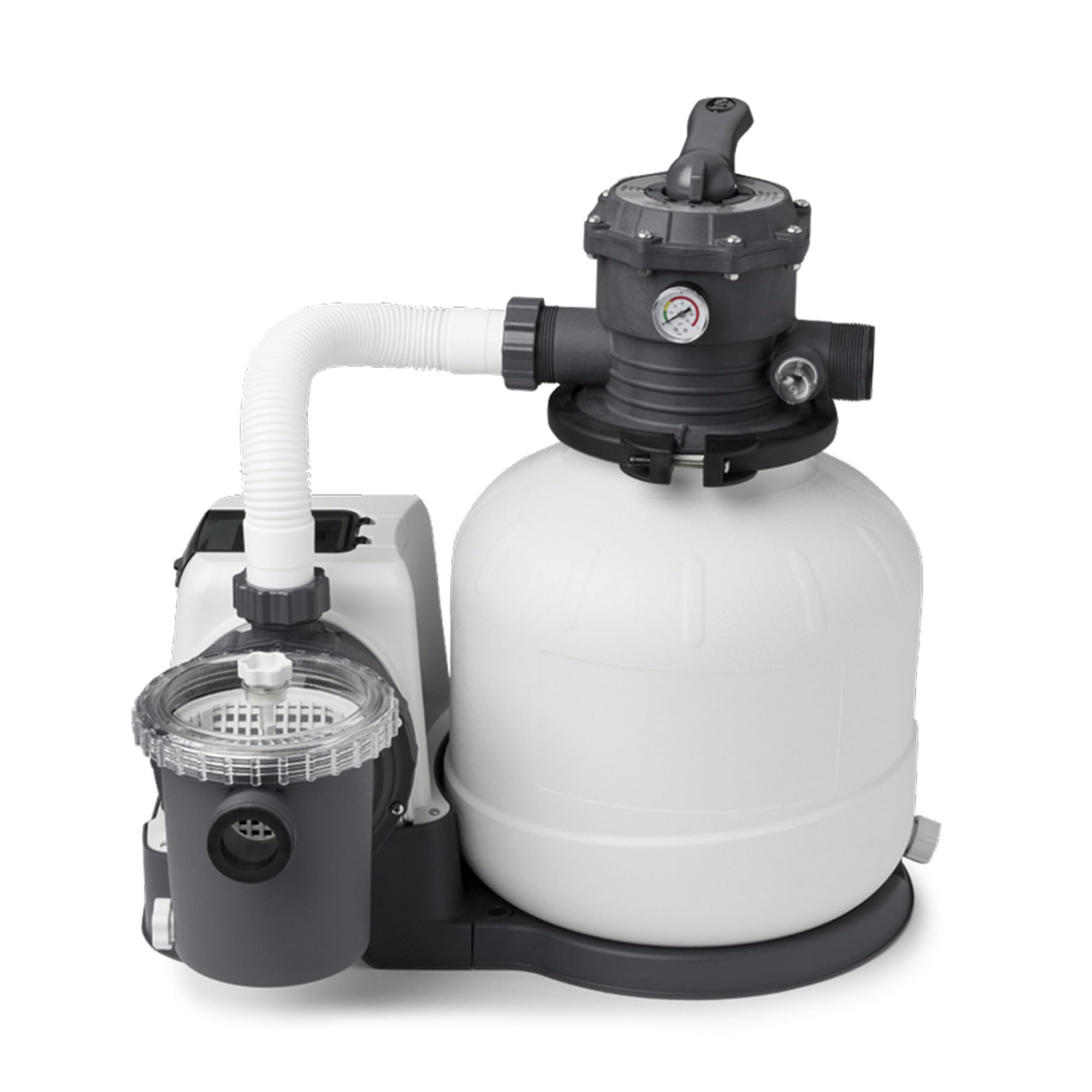 Intex hydroaeration technology illustration for clearer water